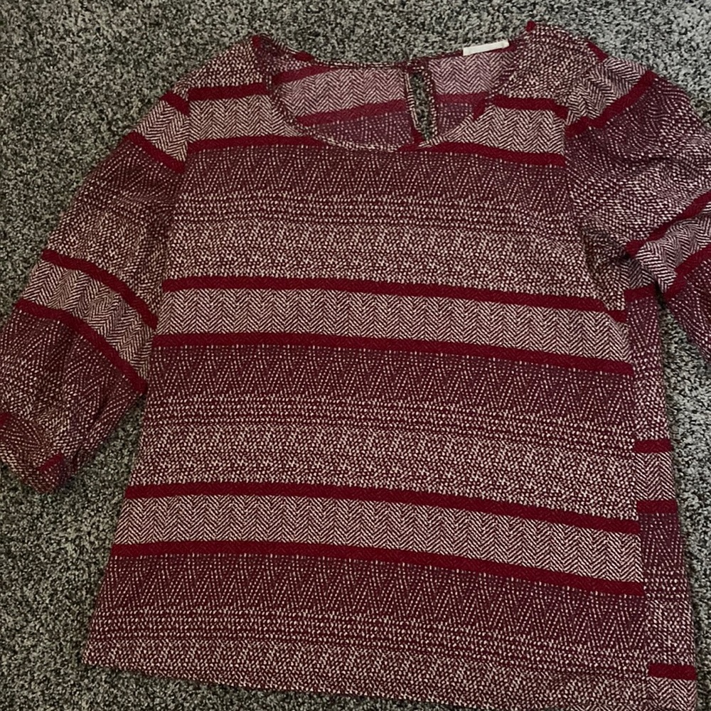 Lovely red blouse. Brand new